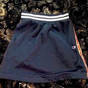 Champion dark blue skirt size,small